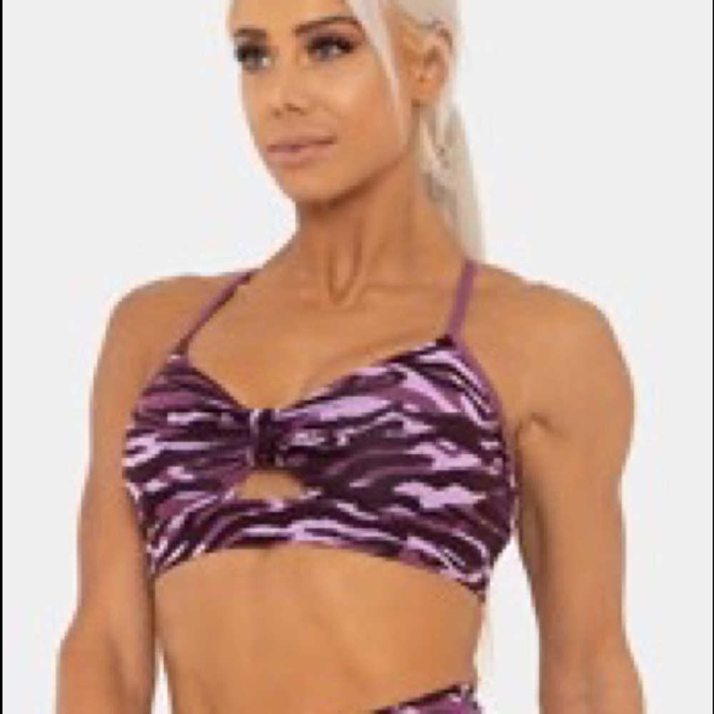 Ryderwear Zebra Sports Bra